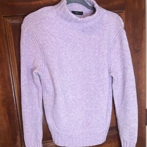 J. Crew Light Purple Women's Turtleneck Sweater